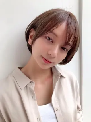ショート イメチェンカット✂️ 錦糸町佐藤店長のヘアスタイル