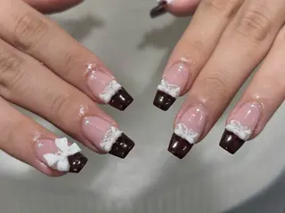 セミロング minuit RIO🪽のネイルデザイン