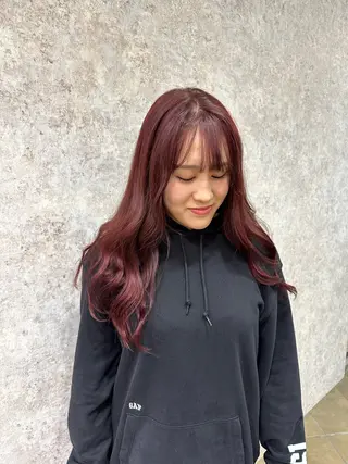 カラー ブリーチカラー/ わきたちえ🌻のヘアスタイル