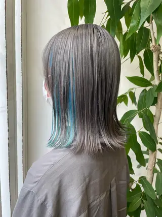 ミディアム カラー 🫧艶髪デザイナー 🫧白石航汰のヘアスタイル