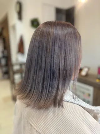 セミロング 💛 みおのヘアスタイル