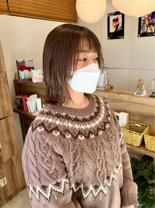 ショート カラー Oasisgarden所属・レイヤー/ブリーチ MOMOのヘアスタイル