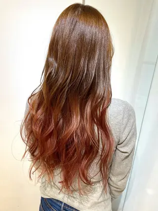 ロング カラー eins.hair所属・過去一の柔髪ヘア 🌿einshairのヘアスタイル