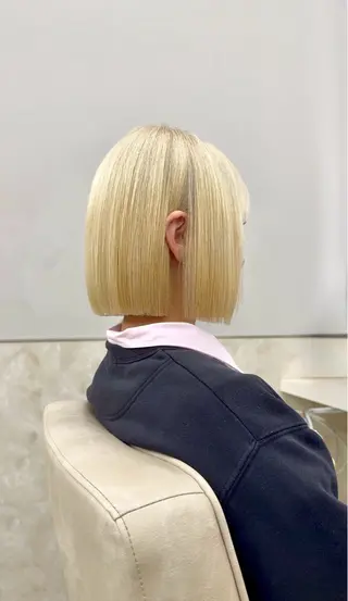 ミディアム 濱岸 蓮央のヘアスタイル