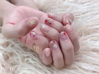 ショート ネイル chéri sinagawaのネイルデザイン