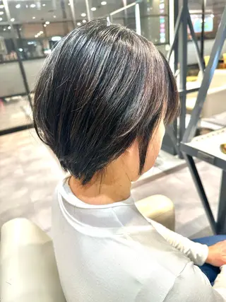ショート 響/レイヤーカット /特殊パーマのヘアスタイル