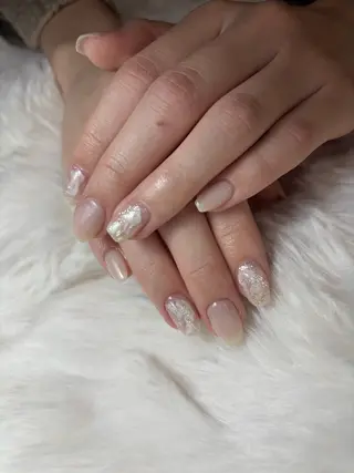 ネイル 三本 綾奈のネイルデザイン