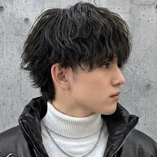 ショート パーマ メンズ headstock所属・HEADSTOCK のすけ【五位堂】のヘアスタイル