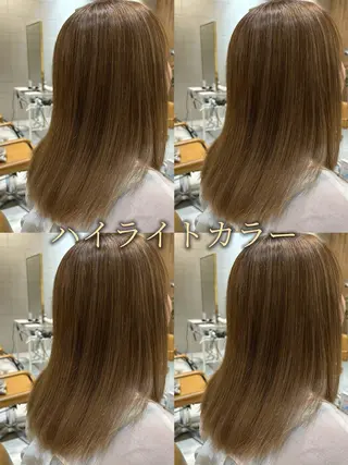 ミディアム 髪質改善/艶カラー ✨しゅうやのヘアスタイル
