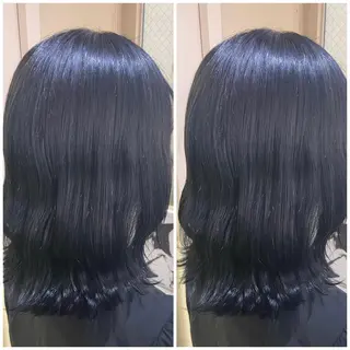 ミディアム 🦋プルエクステ ARISA🦋のヘアスタイル