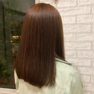 ロング glam ミサキのヘアスタイル