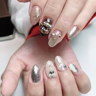 ネイル セミロング ☺︎山部 志麻☺︎のネイルデザイン