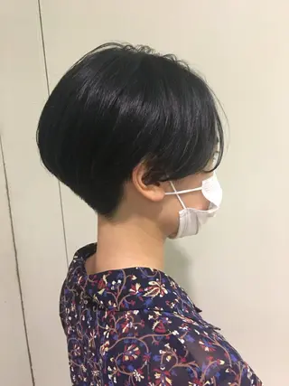 ショート 中村 碧のヘアスタイル