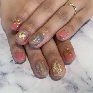 ネイル imymemine所属・渡邊 束紗のネイルデザイン