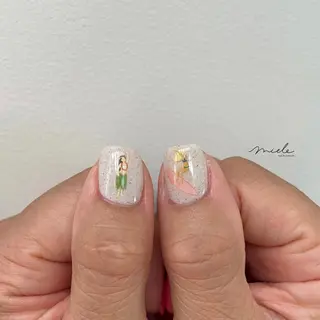 ネイル miele【ミエレ】 シンプル一癖のネイルデザイン