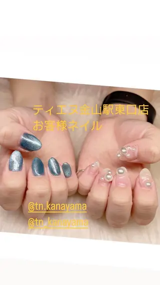 ネイル ティーエヌ 金山駅東口店のネイルデザイン