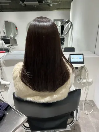 セミロング トップスタイリスト澤 奈緒美のヘアスタイル