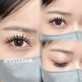 マツエク・マツパ Minami .のマツエク・マツパデザイン