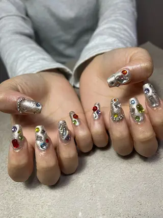 ネイル goldgleams ちなのネイルデザイン