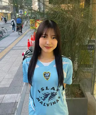 セミロング ARISA︎ ハイトーン/メンズCのヘアスタイル