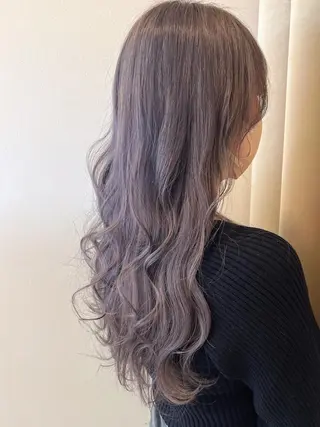 ロング カラー ヘアアレンジ エクステ＆カラー 特化F-card上通のヘアスタイル