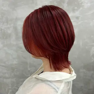 ミディアム カラー 透明感カラー/メンズ /ボブKanna🪄のヘアスタイル