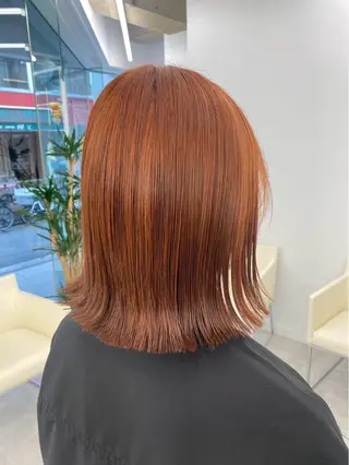 ミディアム あおき いおりのヘアスタイル