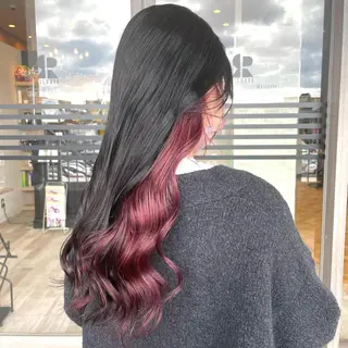 ロング カラー 田中   麗彩也のヘアスタイル