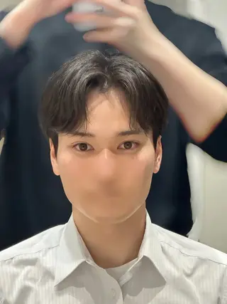 メンズ me by ,,梅田茶屋町所属・メンズ韓国ヘア/ 梅田/優月のヘアスタイル