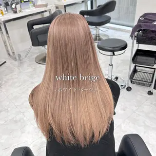 ロング カラー ハイトーン/ダブルカ ラー/RINKA🎀のヘアスタイル