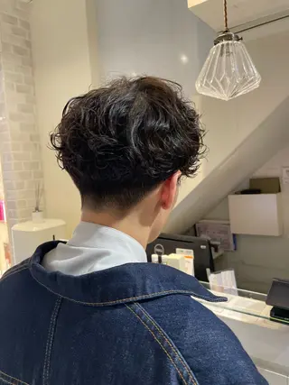 パーマ メンズ 矢幡 栞菜のヘアスタイル