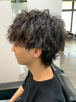 パーマ メンズ mod's hair men所属・モッズヘアメン 我喜屋秀人のヘアスタイル
