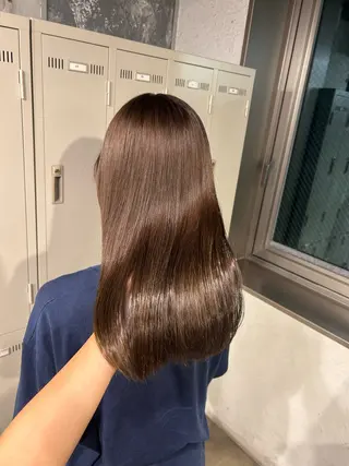 セミロング カラー IS所属・横浜美容室/透明感 カラー/レイヤーのヘアスタイル