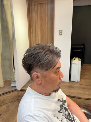 ショート カラー メンズ Cecil hair JR尼崎店所属・JR尼崎店 村田 優真のヘアスタイル