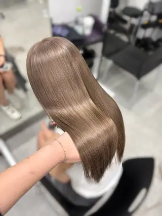 ロング カラー 韓国ヘア×透明感 🪞横浜/MIU🪞のヘアスタイル