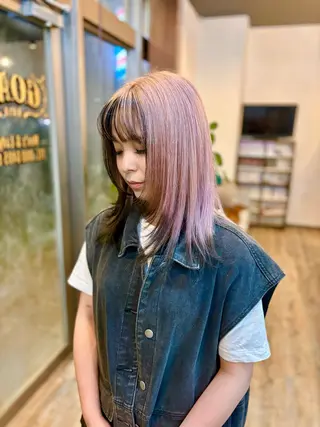 カラー G.O.A.T hair所属・Karen ✂︎GOAThairのヘアスタイル