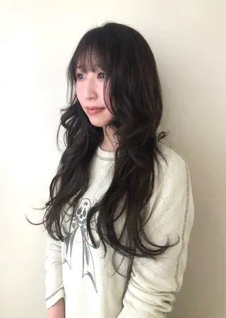 ロング カラー パーマ るか 🍀のヘアスタイル