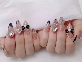 ネイル チョウ チョウのネイルデザイン