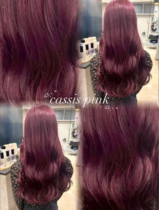 カラー さわ/博多/ ベージュ/ハイトーンのヘアスタイル