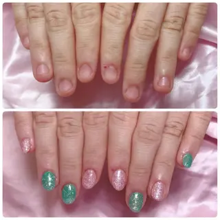 ネイル 深爪を断らない スカルプ高評価店のネイルデザイン