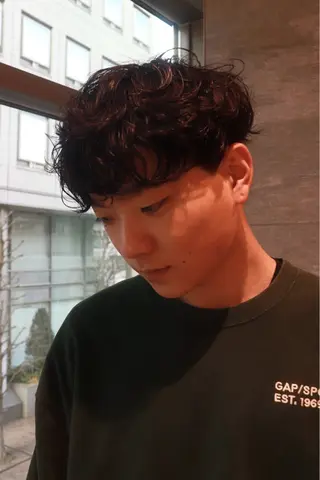 パーマ メンズ Yamada Ami🪐のヘアスタイル