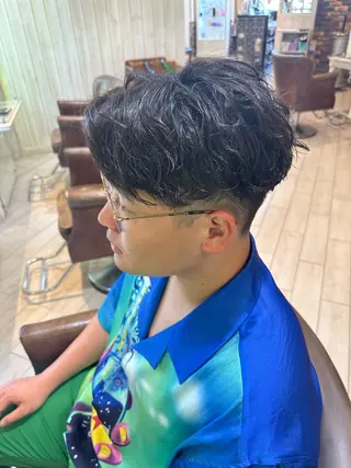 パーマ メンズ メンズパーマ特化🔥 ツイスパ/シャドウのヘアスタイル