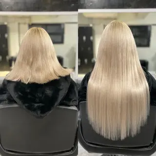 ロング RIN シールエクステのヘアスタイル