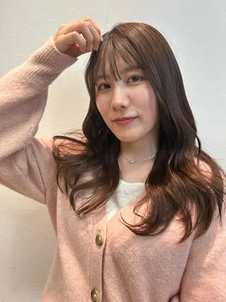 ロング カラー THE ESCALA 町田所属・町田縮毛矯正/ 髪質改善/美髪特化のヘアスタイル