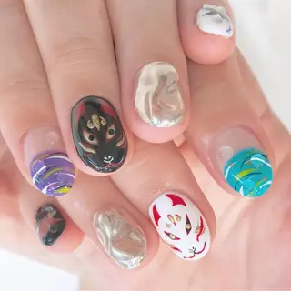 ネイル Ash関内ネイリスト 荒木のネイルデザイン