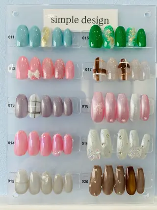 ネイル M'CLAIR所属・M'CLAIR makikoのネイルデザイン