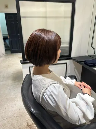 ショート COCO design所属・TR付きカット無料✨ ✨いのうえもなみのヘアスタイル
