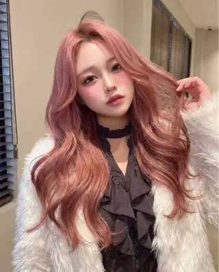 ロング カラー ヘアアレンジ 🎀愛されモテヘア♡ 梅澤夏基🎀のヘアスタイル