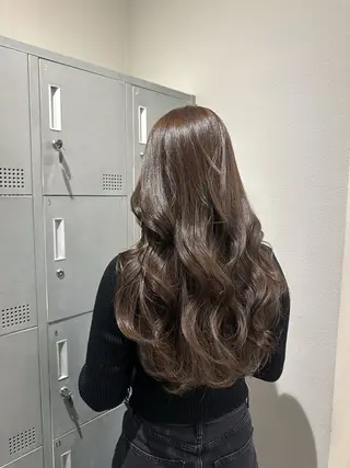 ロング 透明感カラー/レイ ヤーカット/KaHoのヘアスタイル