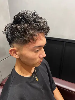 ショート パーマ いまり てるくにのヘアスタイル